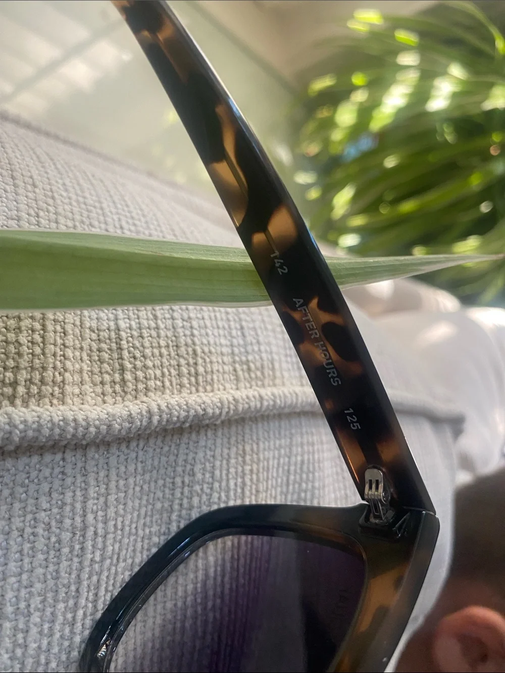 Quay AFTER HOURS Australia  Tortoise Cat Sunglasses with Gradient Purple Lenses